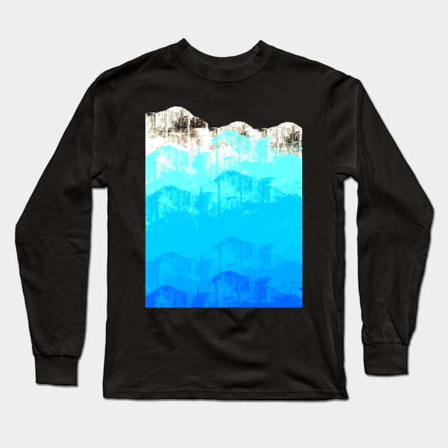 A painted sea Long Sleeve T-Shirt by Swadeillustrations